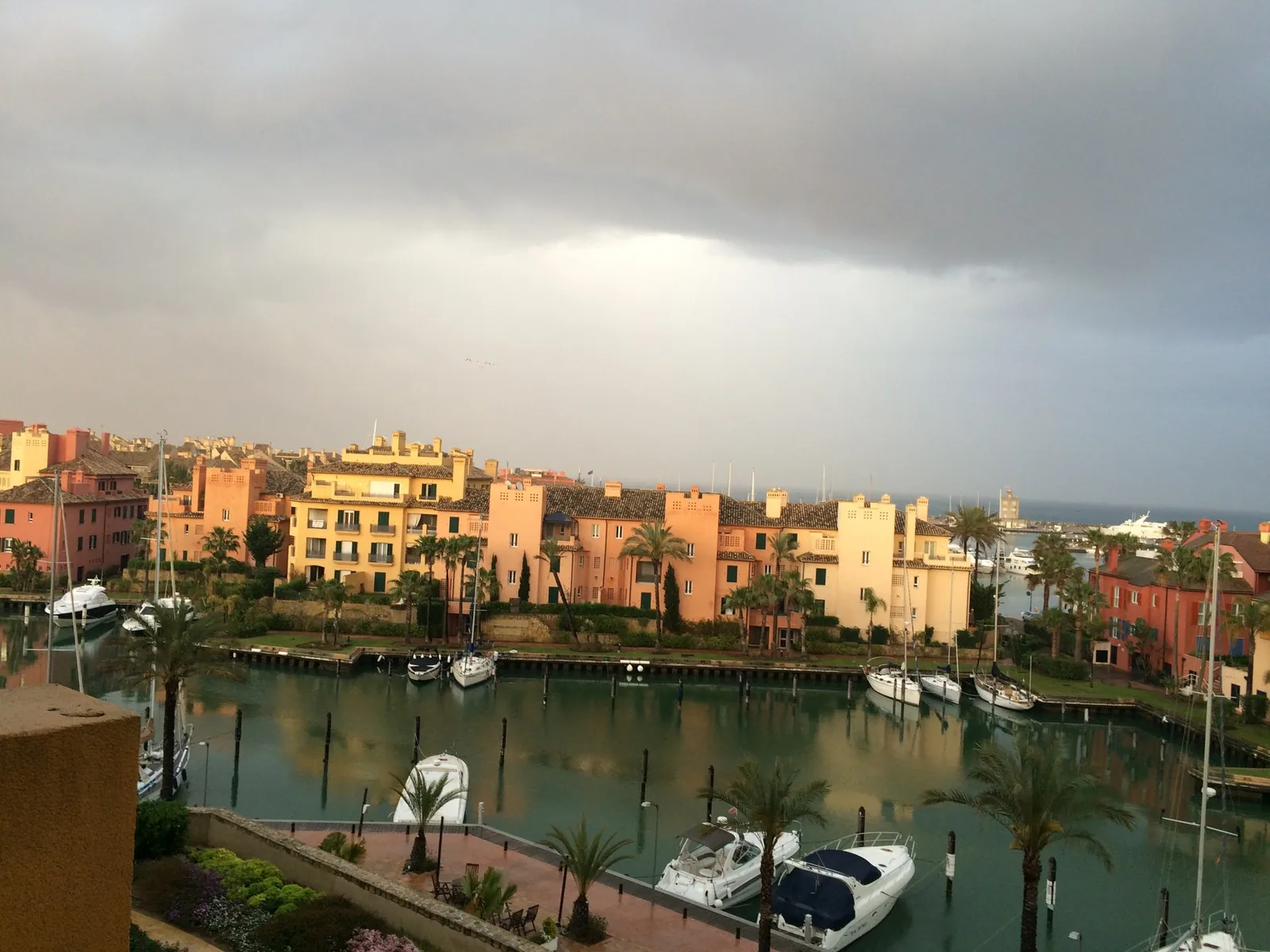 Waterfront buildings at Sotogrande in San Roque